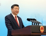 9月3日，国家主席习近平在杭州出席2016年二十国集团工商峰会开幕式，并发表题为《中国发展新起点 全球增长新蓝图》的主旨演讲。演讲中，他回应回应外界对中国经济质疑：“行胜于言。中国用实际行动对这些问题作出了回答。” （新华社记者马占成 摄） - News.Sina.com.Cn