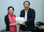 朱健梅副校长拜访《人民铁道》报社党委书记、社长王雄 - 西南交通大学