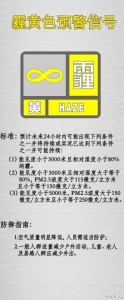 成都霾黄色预警：预计24小时内成都大部分地方有霾 - Sichuan.Scol.Com.Cn