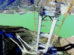 川藏第一桥主墩封顶 全长1411米抗震设计烈度9级 - 四川日报网