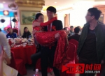 王慧莹与张辉2013年的婚礼现场 图/北京时间 - News.Sina.com.Cn