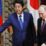 资料图片：12月16日，日本首相安倍晋三（左）与俄罗斯总统普京在东京出席新闻发布会。（新华社/法新） - News.Sina.com.Cn