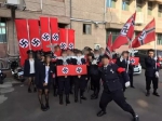 新竹光复中学学生与纳粹旗帜合影。 - News.Sina.com.Cn