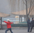 2016年12月21日，一名市民在雾霾笼罩的陶然亭公园内打太极拳。新华社发 - News.Sina.com.Cn