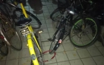 网友拍摄的私自给共享单车上锁占为己有的行为。 - News.Sina.com.Cn