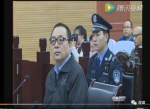李维国受审。据法治时空视频截图 - News.Sina.com.Cn
