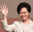 3月26日，林郑月娥在香港特区第五任行政长官选举中胜出。图片来自新华社 - News.Sina.com.Cn