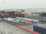 4月5日，78辆进口整车从德国运抵成都国际铁路港。 - Sc.Chinanews.Com.Cn