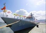资料图：056型反潜护卫舰“六盘水” - News.Sina.com.Cn