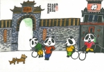 10岁小学生手绘"读成记" 熊猫宝宝带你耍遍成都 - Sichuan.Scol.Com.Cn