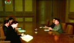 2005年6月，金正日与徐薰（红圈标出）等人举行会谈 - News.Sina.com.Cn