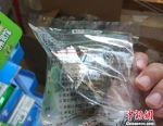 标称北京建海春食品有限公司生产的小枣粽子。中新网记者 李金磊 摄 - News.Sina.com.Cn