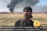 伊拉克男子杀130名IS分子，称为兄弟报仇。（图片来源：《每日邮报》） - News.Sina.com.Cn
