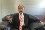 新党主席郁慕明（图片来源：台湾《联合报》） - News.Sina.com.Cn