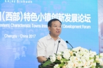 首届中国（西部）特色小镇创新发展论坛在成都举行 - 人民政府