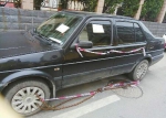 车辆被锁 市民供图 - News.Sina.com.Cn