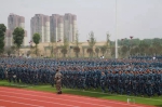 学校举行军训动员大会 - 四川师范大学成都学院