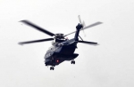特朗普（上）和文在寅（下）的专用直升机 图片来源：news1 - News.Sina.com.Cn