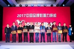 我校继续（网络）教育学院荣获“2017中国最具社会影响力院校”大奖 - 四川师范大学