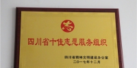 我校青年志愿者协会获评“四川省十佳志愿服务组织” - 成都中医药大学
