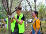 石工院青志协举办植树节活动 - 西南石油大学