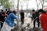 四川省教育系统“我为增绿减霾植棵树”义务植树活动在我校温江校区举行 - 成都中医药大学