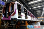 首列“成都造”地铁5号线A型铝合金车体下线 - Sichuan.Scol.Com.Cn