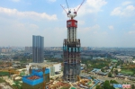 绿地中心468项目突破200米 系西南在建第一高楼 - Sichuan.Scol.Com.Cn
