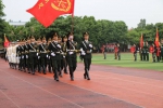 我校国旗护卫队参加2018年四川省高校国旗护卫队联盟会操 - 西南石油大学