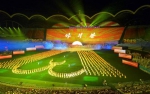 图为2013年团体操《阿里郎》的演出场面。（韩联社） - News.Sina.com.Cn