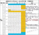 成都中小学9月3日开学2019年1月19日放寒假 - Sc.Chinanews.Com.Cn