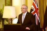 当地时间8月24日，澳大利亚新任总理莫里森宣誓就职（图片来源：视觉中国） - News.Sina.com.Cn