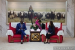 南苏丹共和国朱巴市市长斯蒂芬﹒迈克尔访问成都大学 - 成都大学