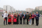 我校隆重举行庆祝新中国成立70周年升国旗仪式 - 成都纺织高等专科学校