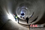 四川向家坝灌区一期一步工程隧洞施工现场。 - Sc.Chinanews.Com.Cn