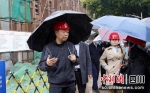 调研现场(雨城融媒 供图) - Sc.Chinanews.Com.Cn