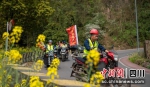 重点林区的摩托防灭火巡护队。刘忠俊摄 - Sc.Chinanews.Com.Cn