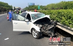 事故现场一角。刘锴摄 - Sc.Chinanews.Com.Cn