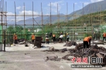 项目建设现场。(普格县委宣传部供图) - Sc.Chinanews.Com.Cn