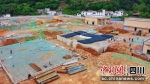 第二水厂项目建设项目航拍。(普格县委宣传部供图) - Sc.Chinanews.Com.Cn