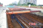成都中和片区地下综合管廊工程。十九冶供图 - Sc.Chinanews.Com.Cn