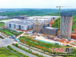 项目建设如火如荼。 绵阳高新区供图 - Sc.Chinanews.Com.Cn