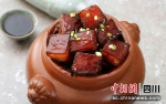 东坡肉。（张辉 摄） - Sc.Chinanews.Com.Cn