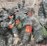 黑水民兵在参与救援行动。 - Sc.Chinanews.Com.Cn