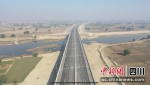 巴基斯坦PKM萨特莱杰大桥。水电七局供图 - Sc.Chinanews.Com.Cn