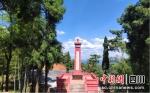 江安县青峰寺革命烈士纪念馆。张新 摄 - Sc.Chinanews.Com.Cn