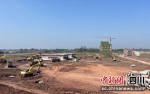 项目建设现场(沿滩融媒 供图) - Sc.Chinanews.Com.Cn