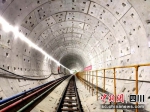 正在进行隧道施工的轨道交通10号线三期工程。成都轨道集团供图 - Sc.Chinanews.Com.Cn