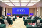 2022世界显示产业大会新闻发布会成都现场。（鲍安华 摄） - Sc.Chinanews.Com.Cn