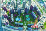环境优美设施齐全的小区。汪泽民 摄 - Sc.Chinanews.Com.Cn
